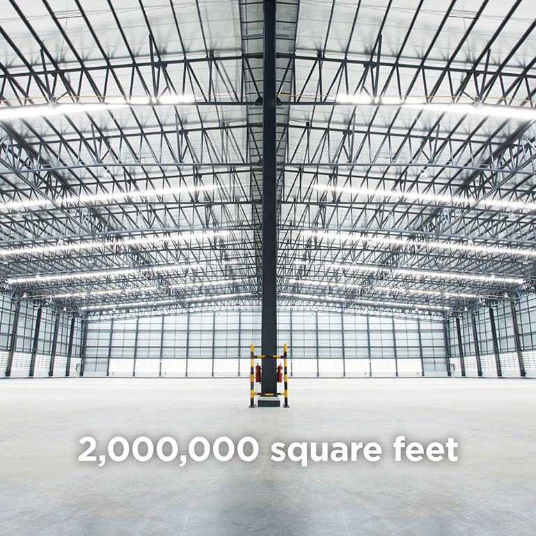 2 000 000 Square Feet Helios Real Estate